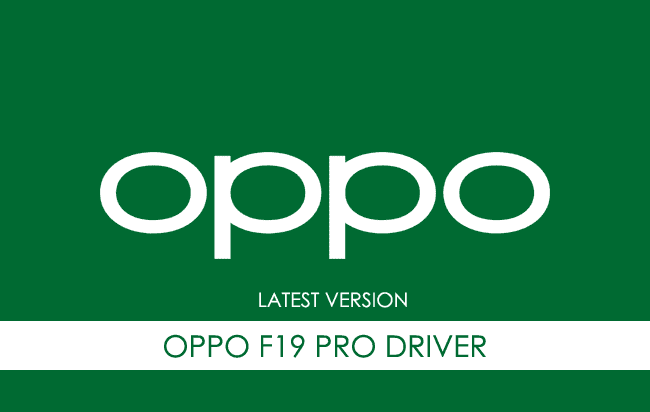 Oppo F19 Pro USB Driver